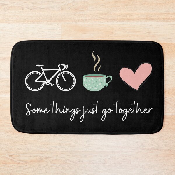 Item preview, Road bike, cycling, coffee or tea, love. Some things just go together. designed and sold by JellyBeenzz.