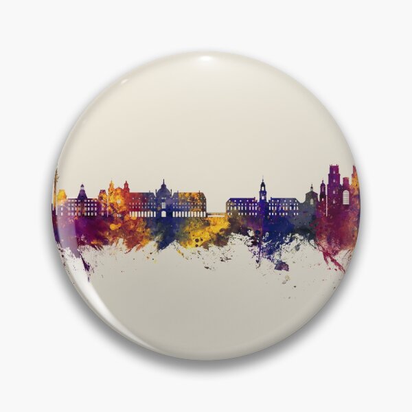 Item preview, Rennes France Skyline designed and sold by ArtPrints.