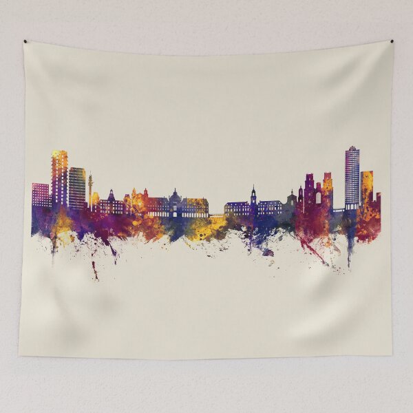Item preview, Rennes France Skyline designed and sold by ArtPrints.