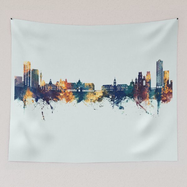 Item preview, Rennes France Skyline designed and sold by ArtPrints.