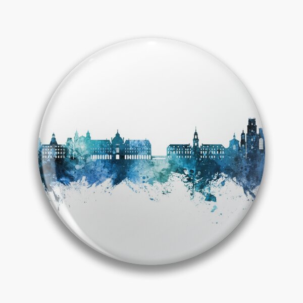 Item preview, Rennes France Skyline designed and sold by ArtPrints.