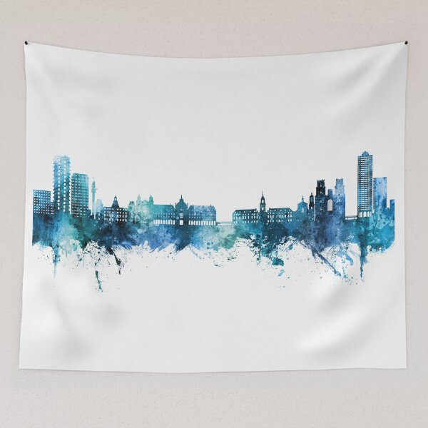 Item preview, Rennes France Skyline designed and sold by ArtPrints.