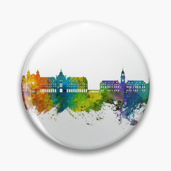 Item preview, Rennes France Skyline designed and sold by ArtPrints.