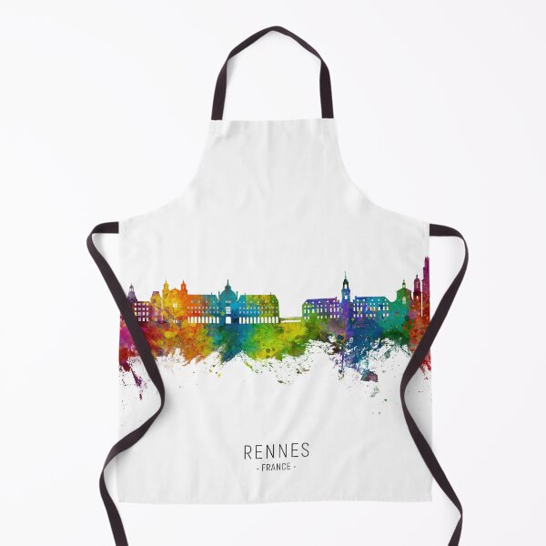 Item preview, Rennes France Skyline designed and sold by ArtPrints.