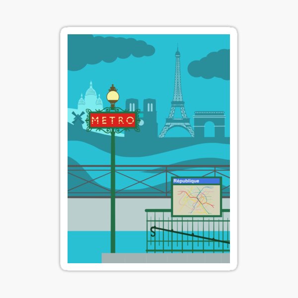 Item preview, Paris Metro designed and sold by Christopher Loader.