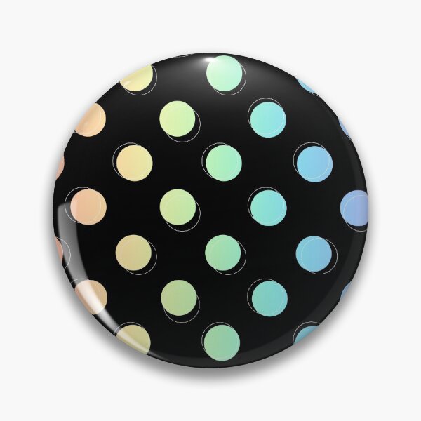 Item preview, Rainbow gradient pastel polka pattern  designed and sold by E.K Spencer.