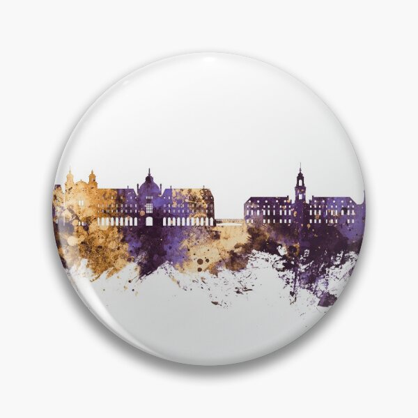 Item preview, Rennes France Skyline designed and sold by ArtPrints.