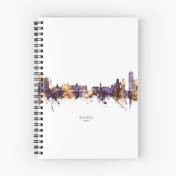 Item preview, Rennes France Skyline designed and sold by ArtPrints.
