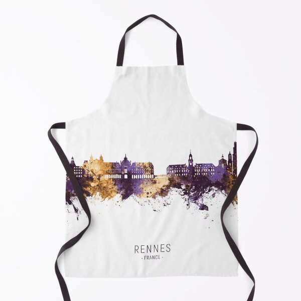 Item preview, Rennes France Skyline designed and sold by ArtPrints.