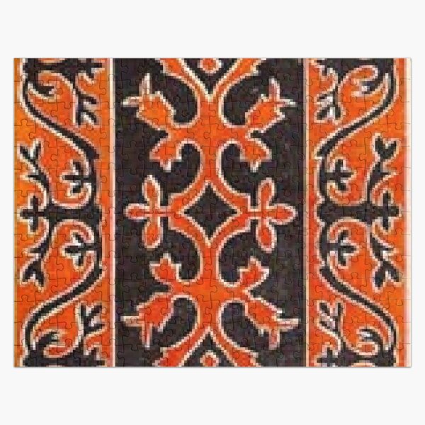 #Ковровый #узор #балкарского #карачаевского #войлчного #ковра #Carpet #pattern of a #Balkarian #Karachay #felt #carpet #Ковровыйузор #CarpetPattern #таулу #tawlu #mountaineer #таулула #tawlula Jigsaw Puzzle