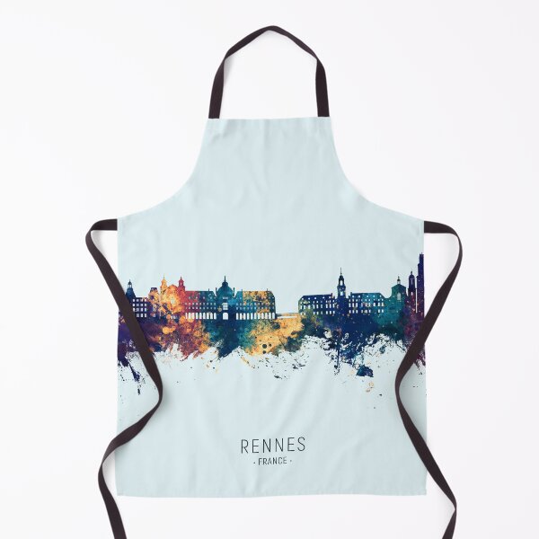 Item preview, Rennes France Skyline designed and sold by ArtPrints.