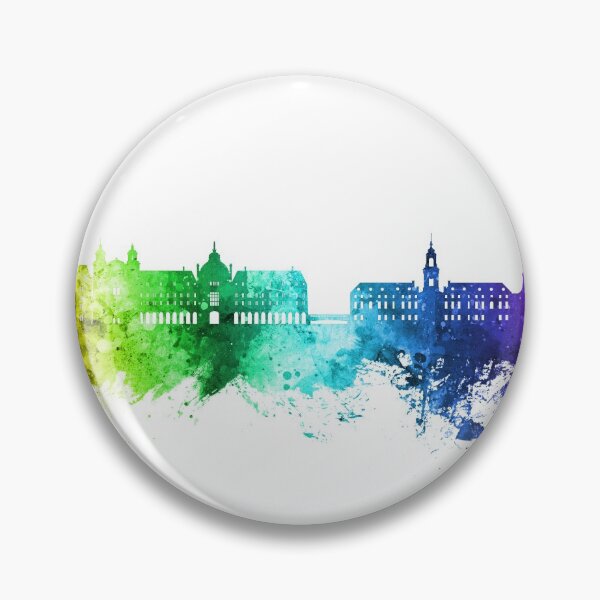 Item preview, Rennes France Skyline designed and sold by ArtPrints.