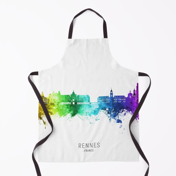 Item preview, Rennes France Skyline designed and sold by ArtPrints.