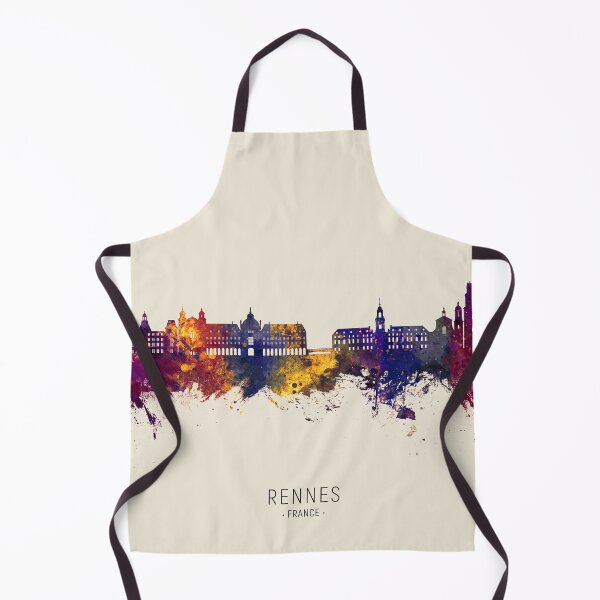 Item preview, Rennes France Skyline designed and sold by ArtPrints.