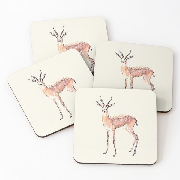 Item preview, arabian gazelle drawing designed and sold by shokA Design.