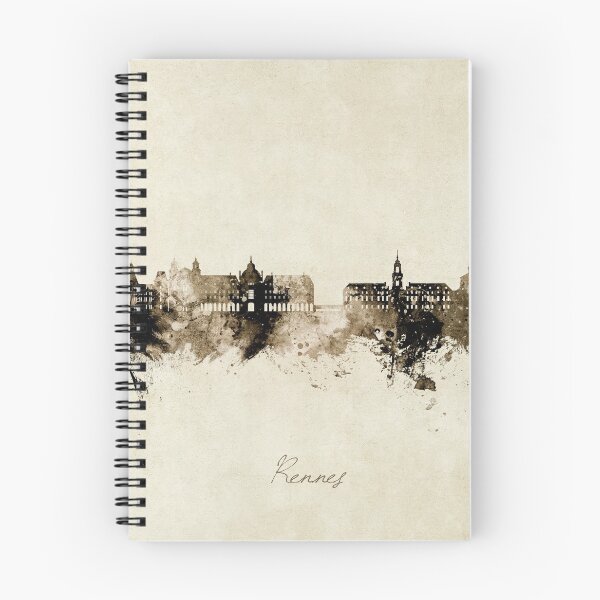 Item preview, Rennes France Skyline designed and sold by ArtPrints.