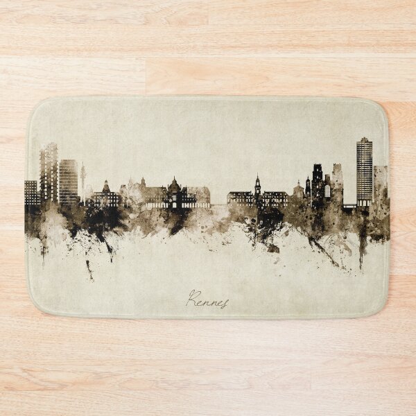 Item preview, Rennes France Skyline designed and sold by ArtPrints.