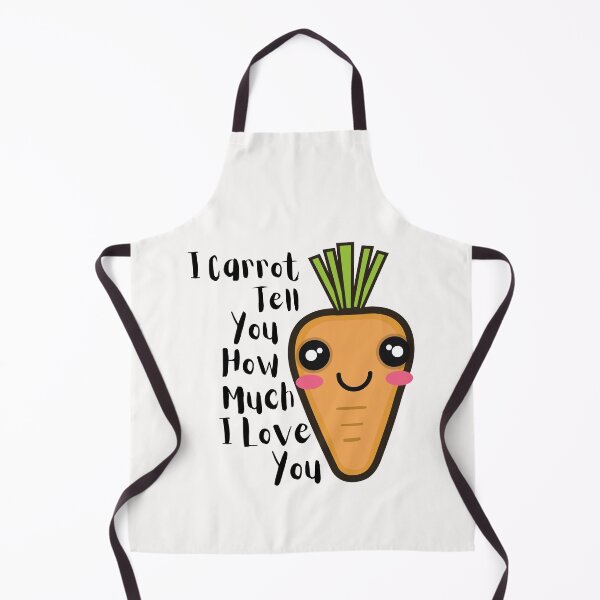 Item preview, I Carrot Tell You How Much I Love You Funny Carrot Pun designed and sold by happinestSHOP.