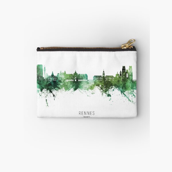 Item preview, Rennes France Skyline designed and sold by ArtPrints.