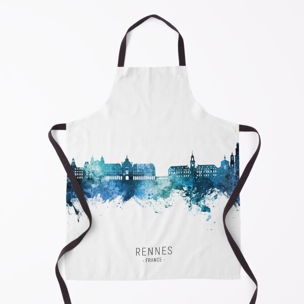 Item preview, Rennes France Skyline designed and sold by ArtPrints.