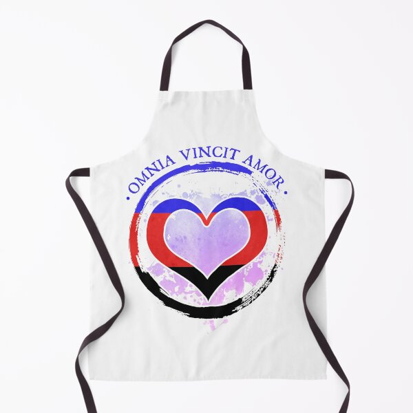 Item preview, Love conquers all heart - Poly flag - LGBTQ designed and sold by zachholmbergart.