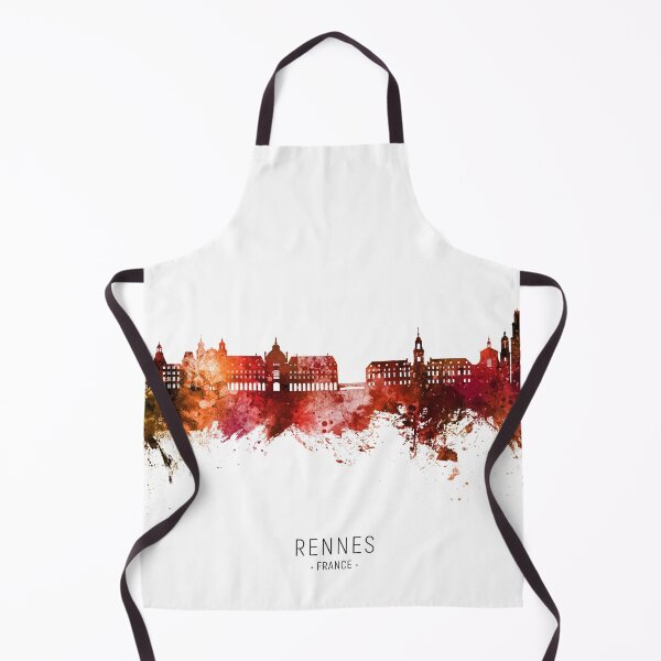 Item preview, Rennes France Skyline designed and sold by ArtPrints.