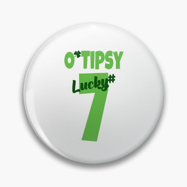 Item preview, O’Tipsy Lucky #7 Baseball Style designed and sold by PawsitiveMum.