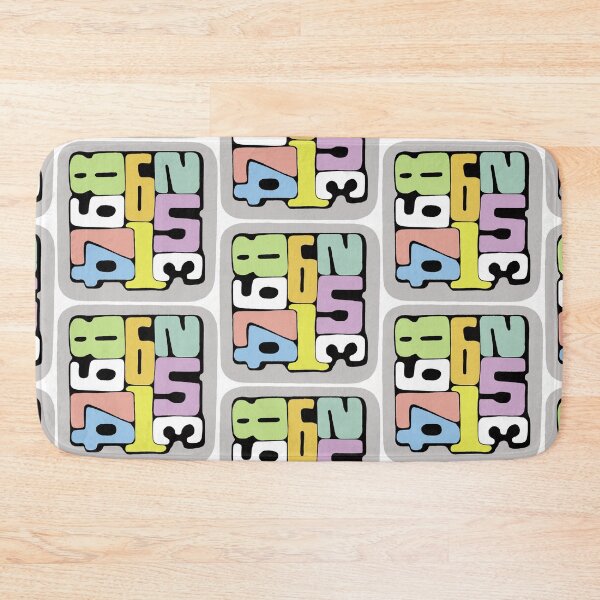Item preview, pastel numbers designed and sold by alisondexter.