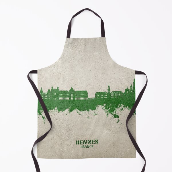 Item preview, Rennes France Skyline designed and sold by ArtPrints.