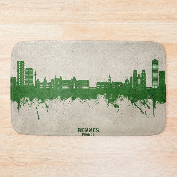 Item preview, Rennes France Skyline designed and sold by ArtPrints.