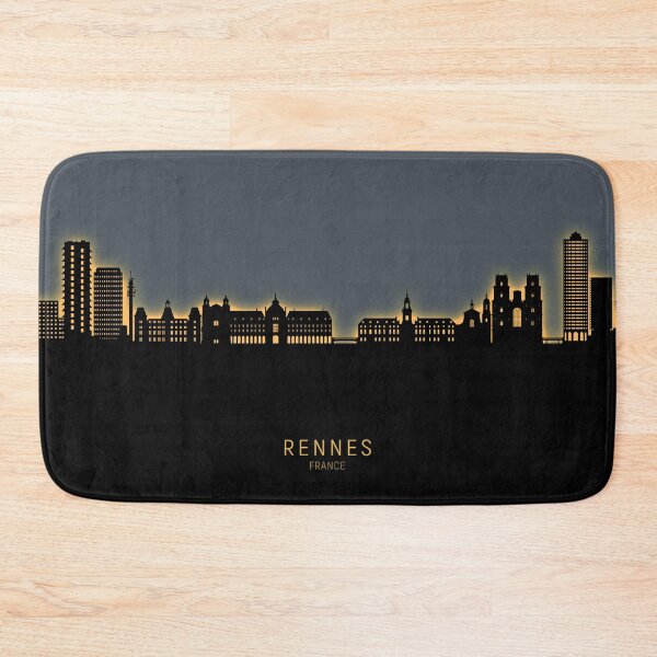 Item preview, Rennes France Skyline designed and sold by ArtPrints.