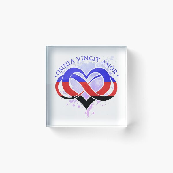 Item preview, Poly flag - Poly heart - LGBT symbol designed and sold by zachholmbergart.