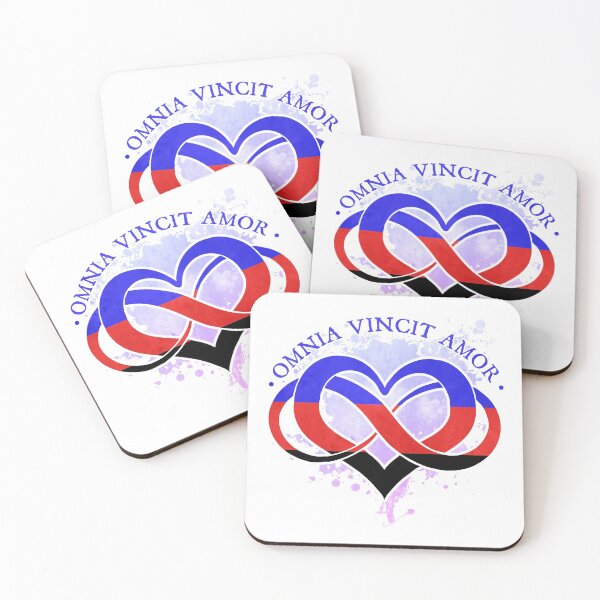 Item preview, Poly flag - Poly heart - LGBT symbol designed and sold by zachholmbergart.