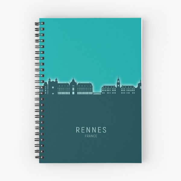 Item preview, Rennes France Skyline designed and sold by ArtPrints.