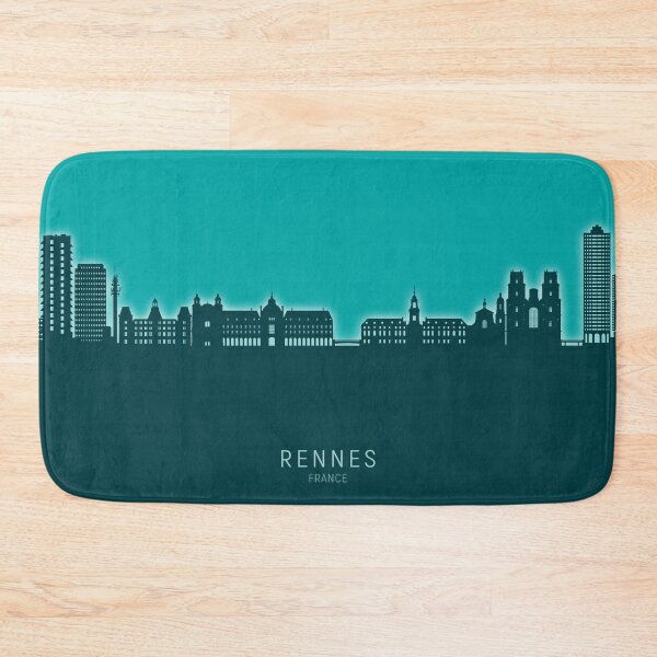 Item preview, Rennes France Skyline designed and sold by ArtPrints.