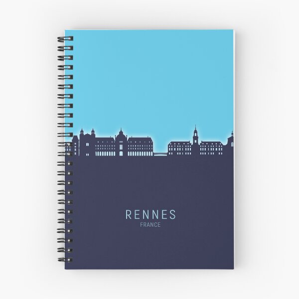 Item preview, Rennes France Skyline designed and sold by ArtPrints.