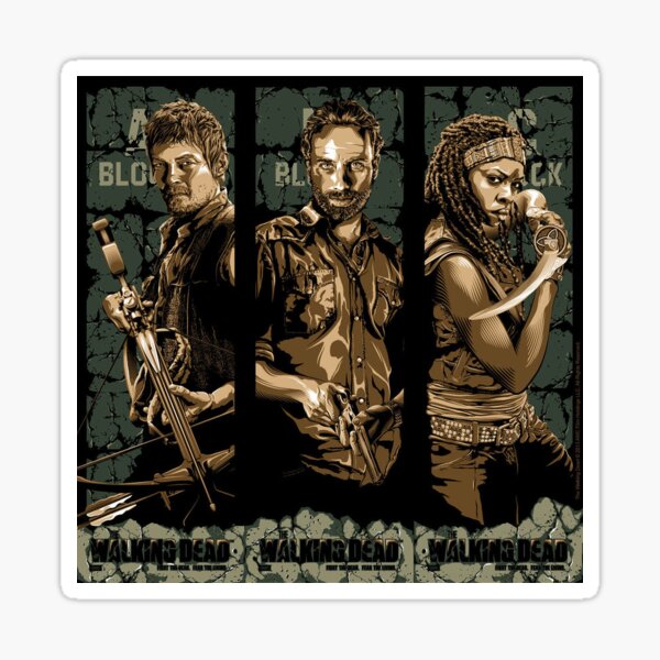 The Walking Dead Sticker Sticker