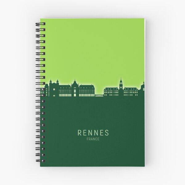 Item preview, Rennes France Skyline designed and sold by ArtPrints.