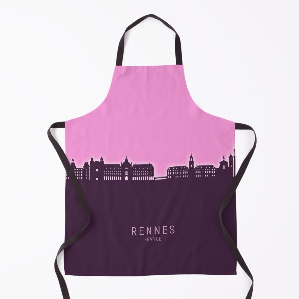 Item preview, Rennes France Skyline designed and sold by ArtPrints.