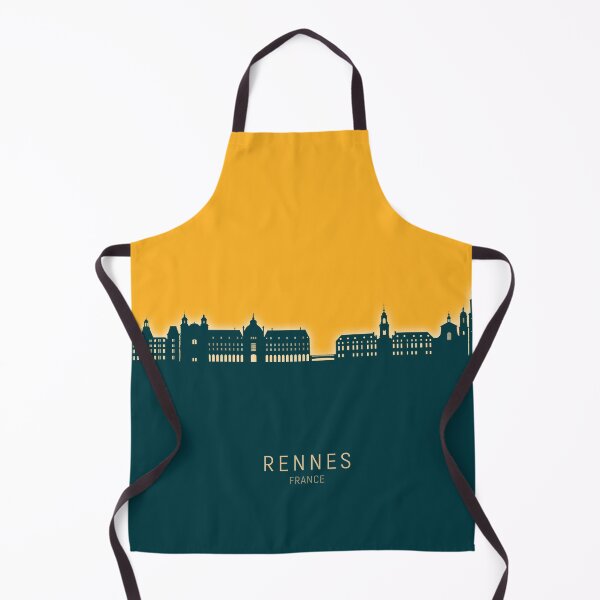 Item preview, Rennes France Skyline designed and sold by ArtPrints.