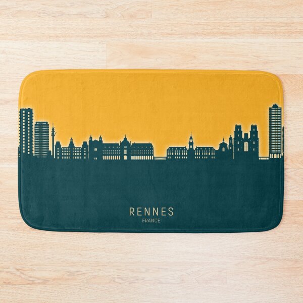 Item preview, Rennes France Skyline designed and sold by ArtPrints.