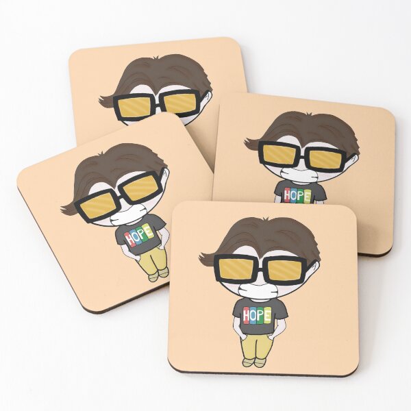 Item preview, BTS J-Hope Chibi - Dynamite sticker designed and sold by MusicVibe.