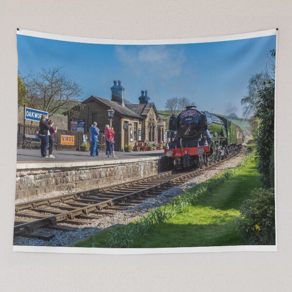 Item preview, The Flying Scotsman In Oakworth designed and sold by TomHolmesPhoto.