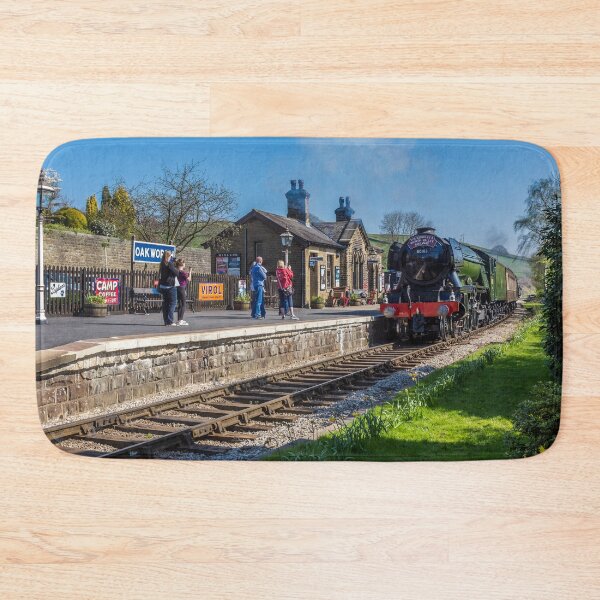 Item preview, The Flying Scotsman In Oakworth designed and sold by TomHolmesPhoto.