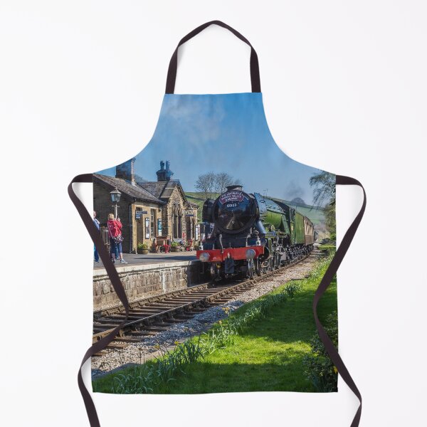 Item preview, The Flying Scotsman In Oakworth designed and sold by TomHolmesPhoto.
