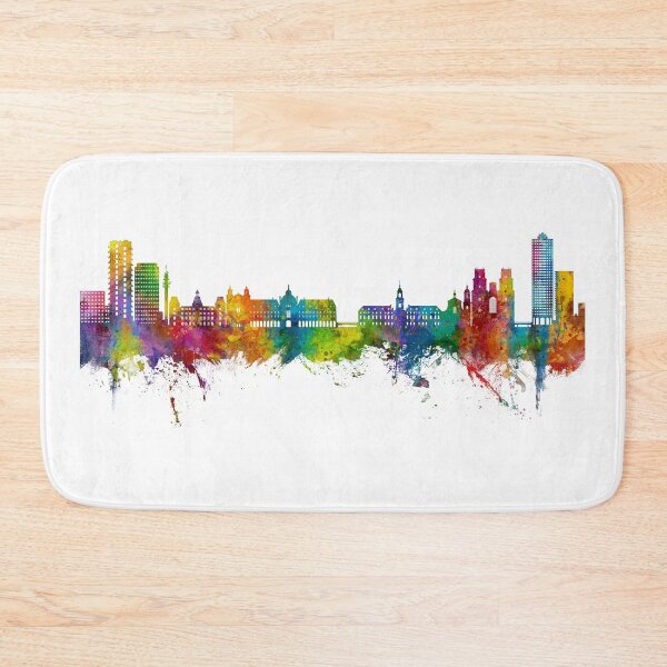 Item preview, Rennes France Skyline designed and sold by ArtPrints.