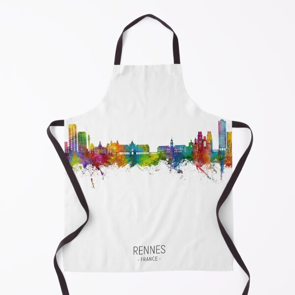 Item preview, Rennes France Skyline designed and sold by ArtPrints.