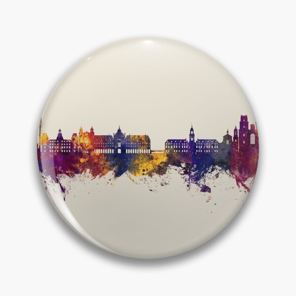 Item preview, Rennes France Skyline designed and sold by ArtPrints.