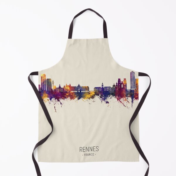 Item preview, Rennes France Skyline designed and sold by ArtPrints.