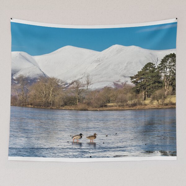 Item preview, Frozen Derwent Water designed and sold by TomHolmesPhoto.